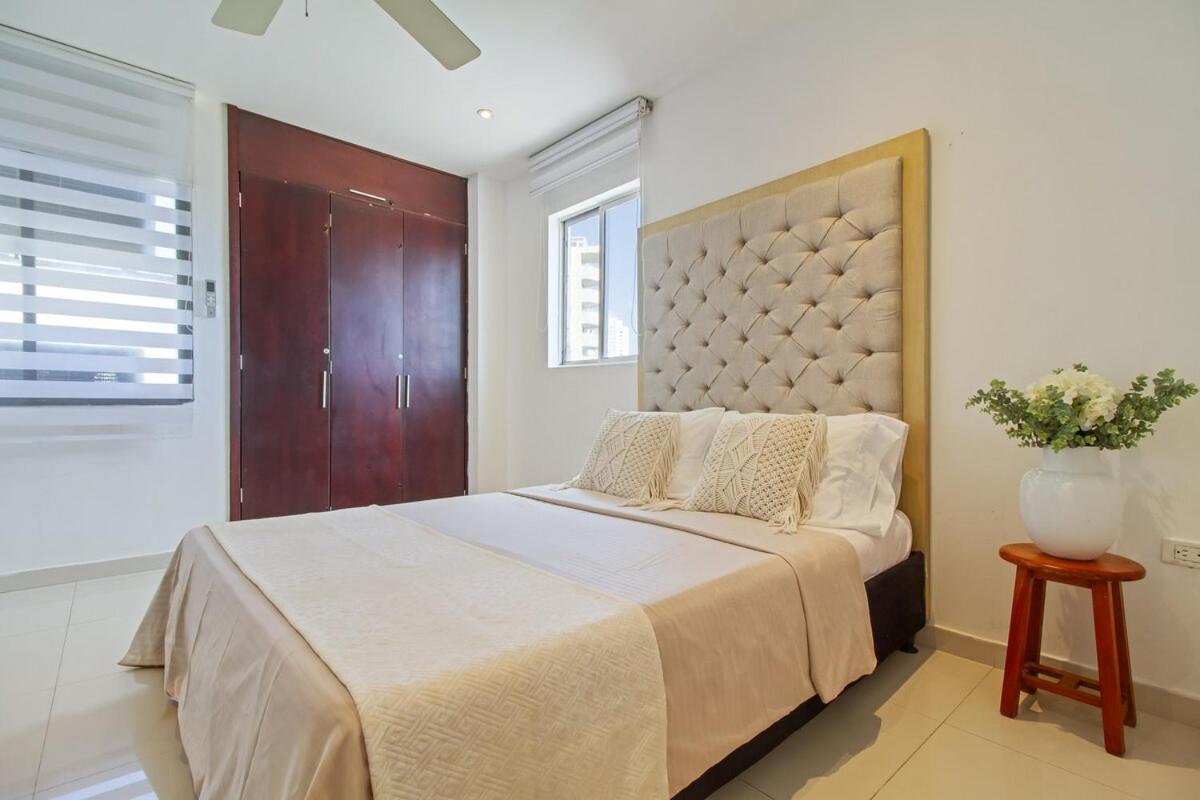 Un Hermoso Con Vista Al Mar En Bocagrande Apartamento *