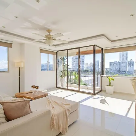 Bocagrande Excelente Ubicacion Apto Confort Con Gran Vista Al Mar Y Playas Apartamento *