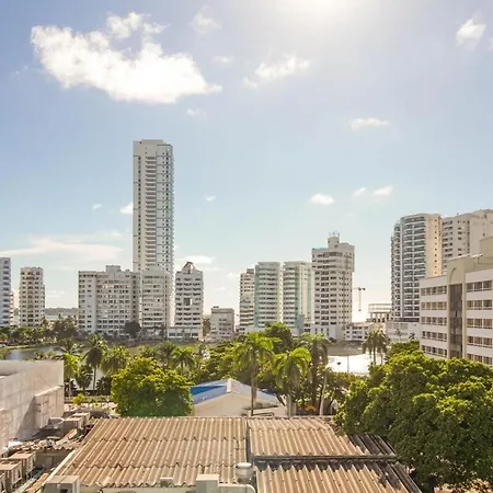 Apartamento Bocagrande Excelente Ubicacion Apto Confort Con Gran Vista Al Mar Y Playas Cartagena
