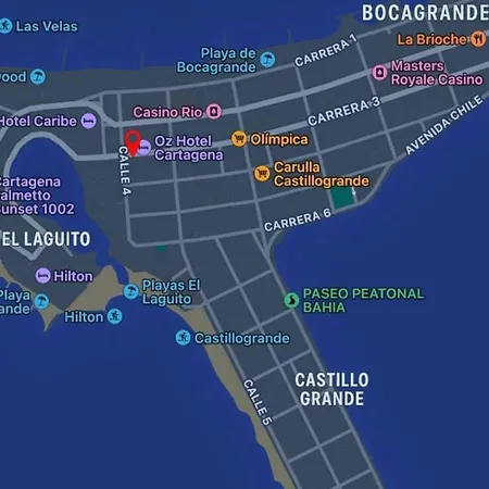 Bocagrande Excelente Ubicacion Apto Confort Con Gran Vista Al Mar Y Playas Apartamento